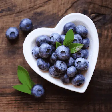 Blueberries for the heart